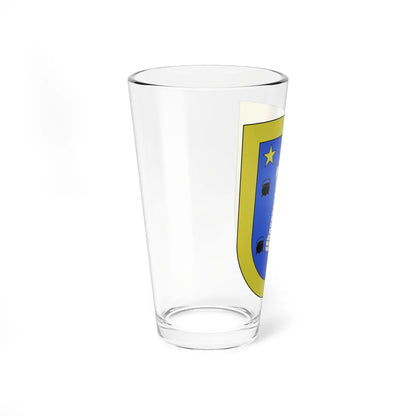 Blason Es famille Aetxaga Saint-Sébastien (Spain) (Coat of Arms) Pint Glass 16oz - Go Mug Yourself