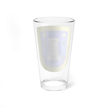 Blason Es famille Aetxaga Saint-Sébastien (Spain) (Coat of Arms) Pint Glass 16oz - Go Mug Yourself