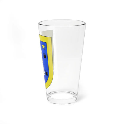 Blason Es famille Aetxaga Saint-Sébastien (Spain) (Coat of Arms) Pint Glass 16oz - Go Mug Yourself