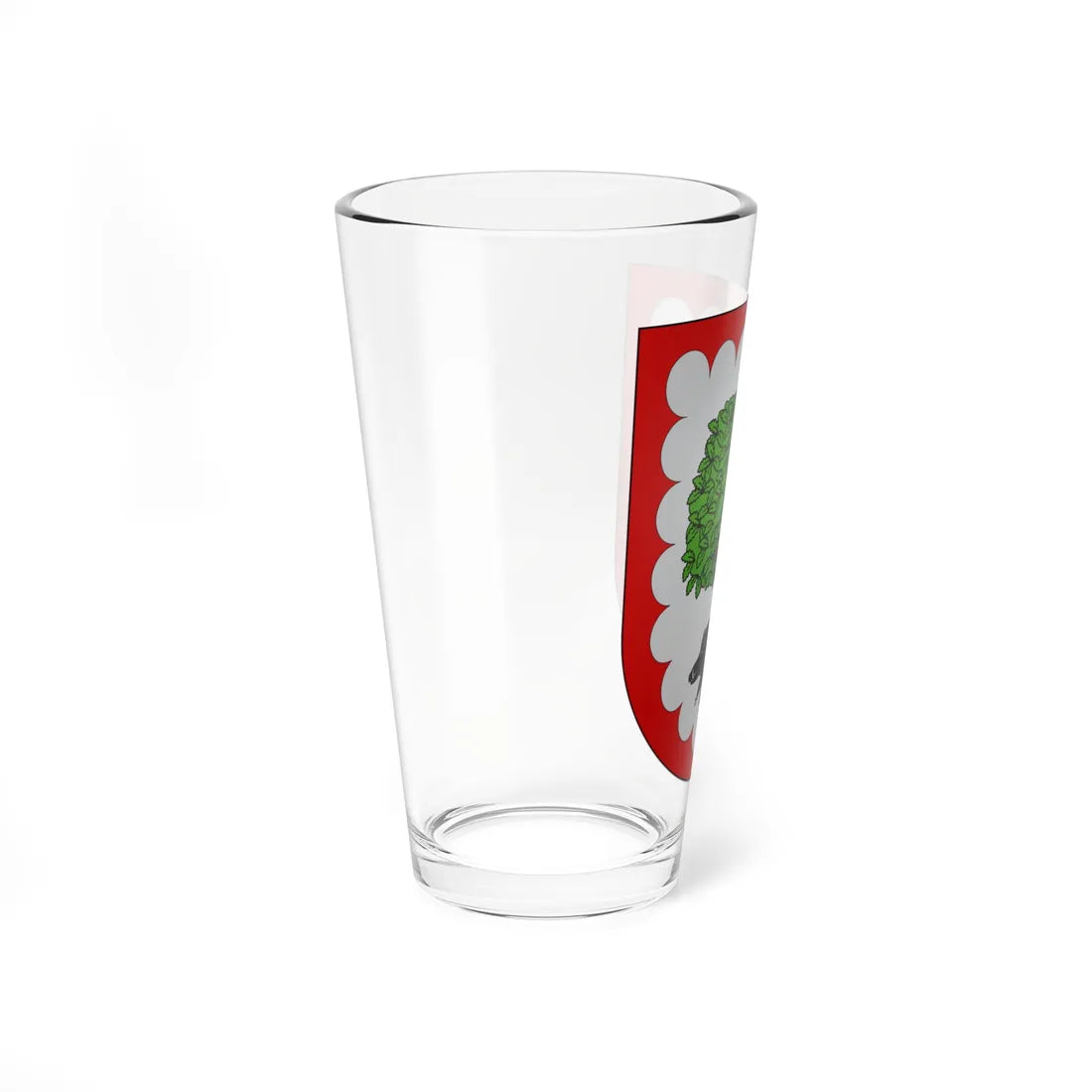 Blason Es famille Aezcoa vallée dAezcoa (Spain) (Coat of Arms) Pint Glass 16oz - Go Mug Yourself