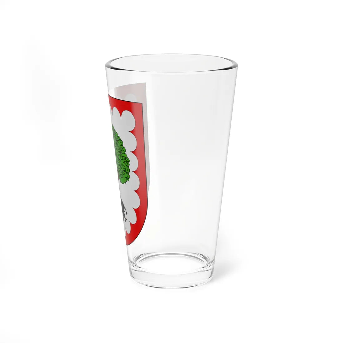 Blason Es famille Aezcoa vallée dAezcoa (Spain) (Coat of Arms) Pint Glass 16oz - Go Mug Yourself