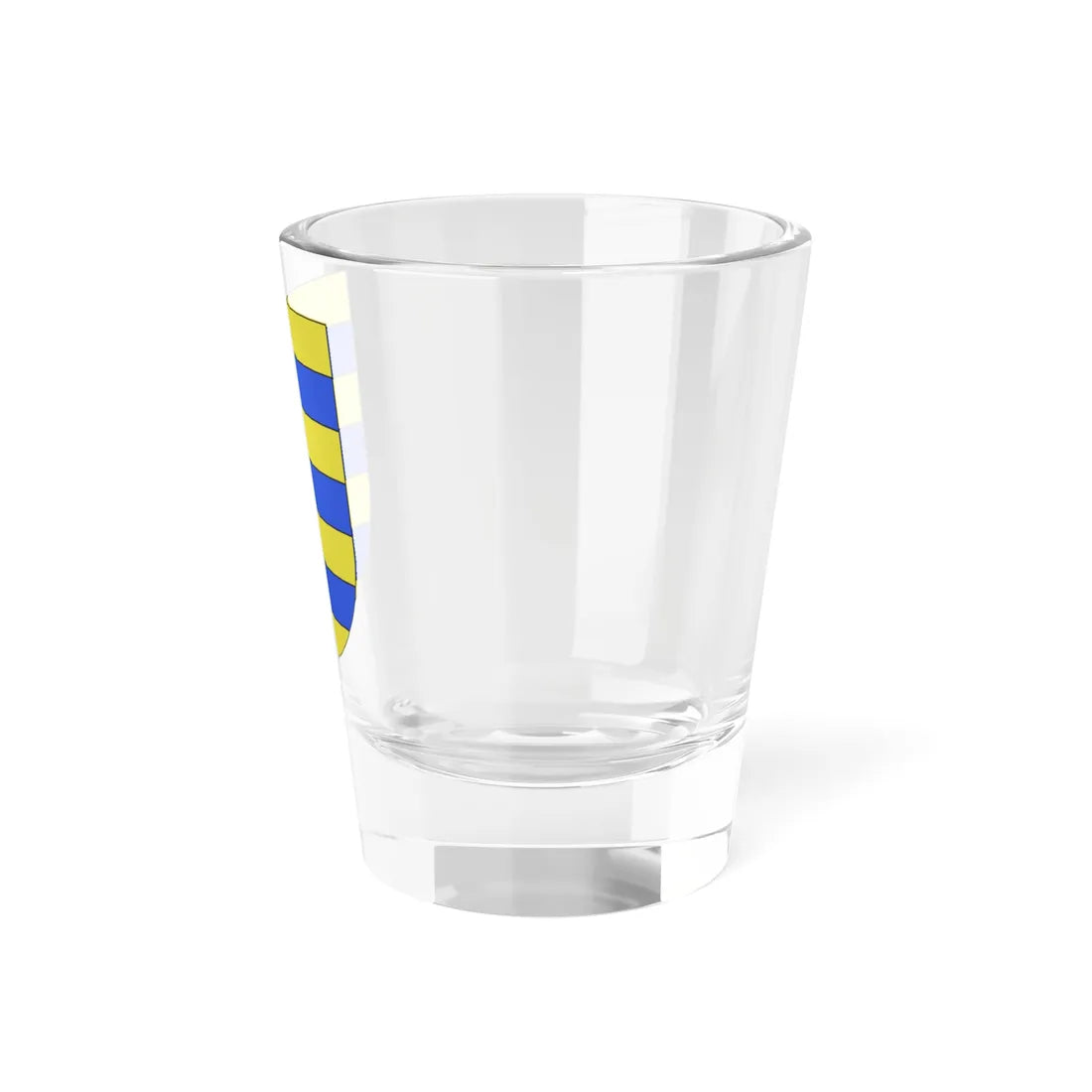 Blason Es famille Agesta Cinco Villas (Spain) (Coat of Arms) Shot Glass 1.5oz - Go Mug Yourself