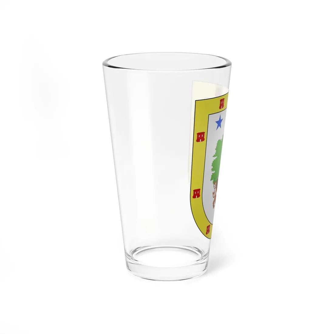 Blason Es famille Aktura Guipuscoa (Spain) (Coat of Arms) Pint Glass 16oz - Go Mug Yourself