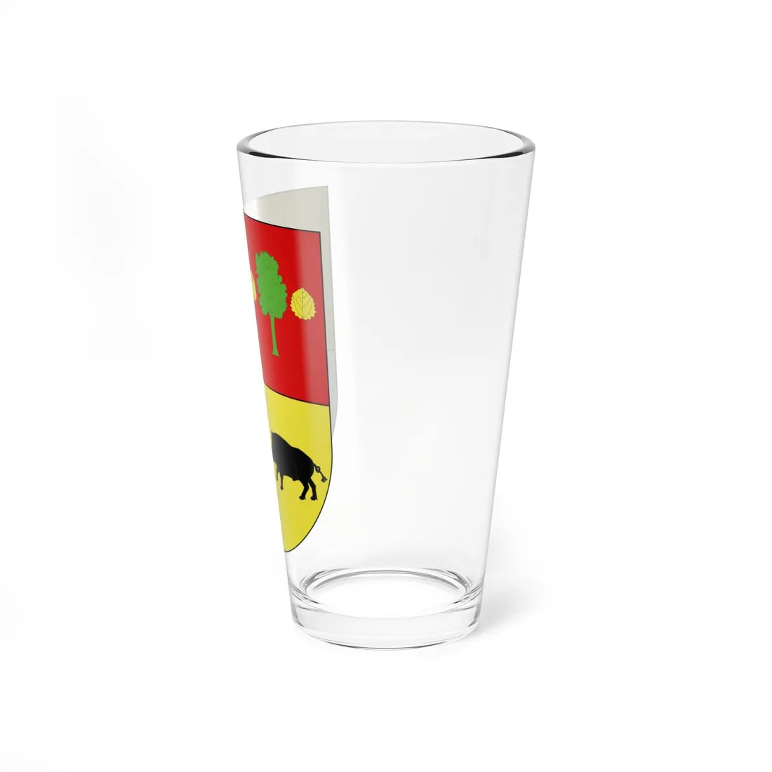 Blason Es famille Akutain Irun (Spain) (Coat of Arms) Pint Glass 16oz - Go Mug Yourself