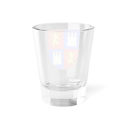 Blason Es famille Albiztur Guipuscoa (Spain) (Coat of Arms) Shot Glass 1.5oz - Go Mug Yourself