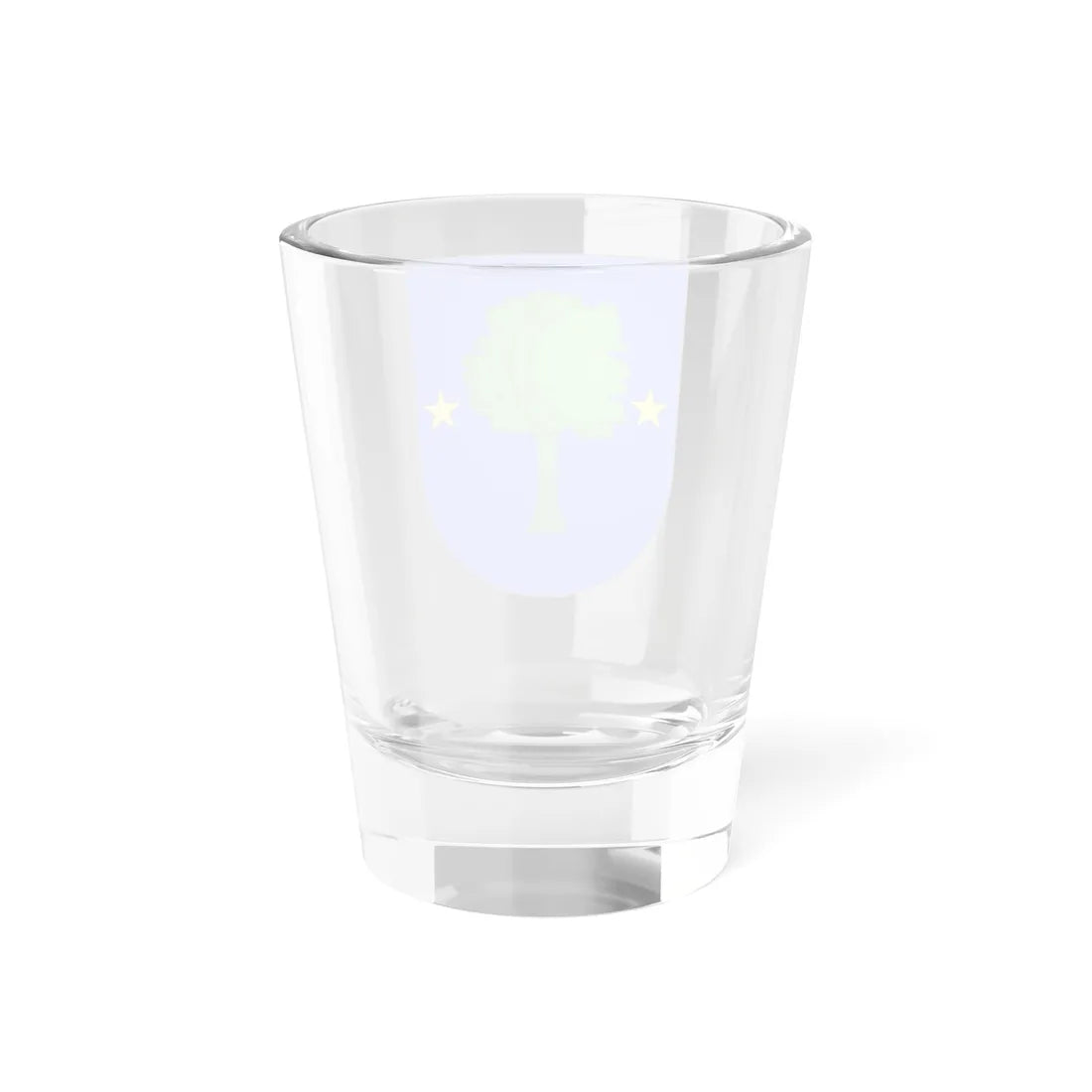 Blason Es famille Allin Navarre (Spain) (Coat of Arms) Shot Glass 1.5oz - Go Mug Yourself