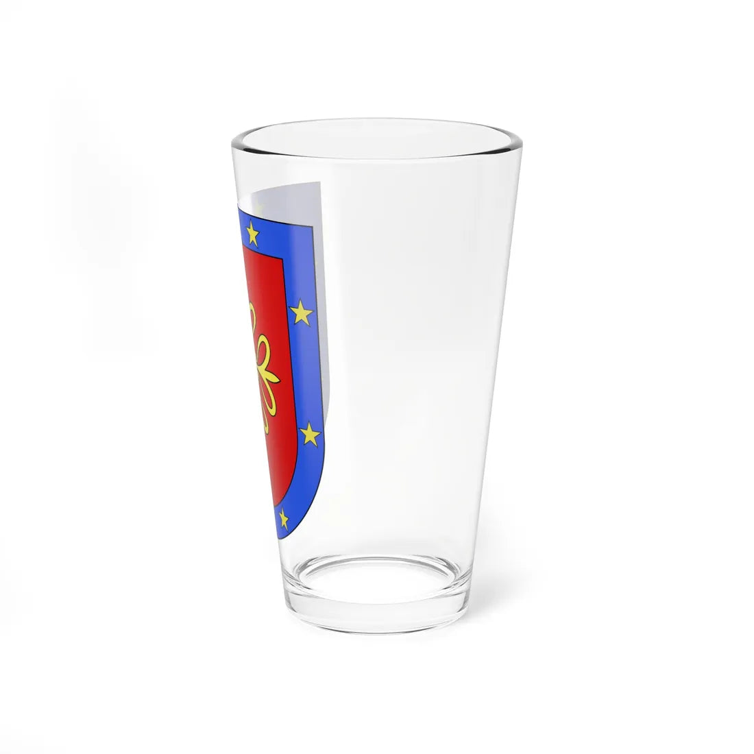 Blason Es famille Alquiza Fontarrabie (Spain) (Coat of Arms) Pint Glass 16oz - Go Mug Yourself