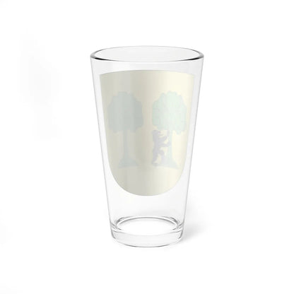 Blason Es famille Alzarte Guipuscoa (Spain) (Coat of Arms) Pint Glass 16oz - Go Mug Yourself