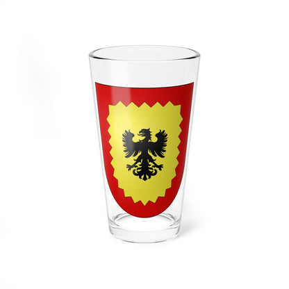 Blason Es famille Amasorain Donosti (Spain) (Coat of Arms) Pint Glass 16oz 16oz - Go Mug Yourself