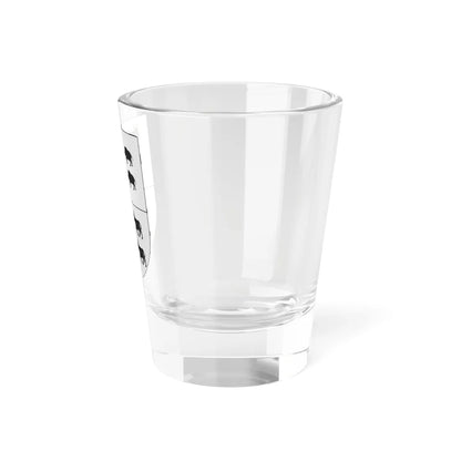 Blason Es famille Amaza Cinco Villas (Spain) (Coat of Arms) Shot Glass 1.5oz - Go Mug Yourself