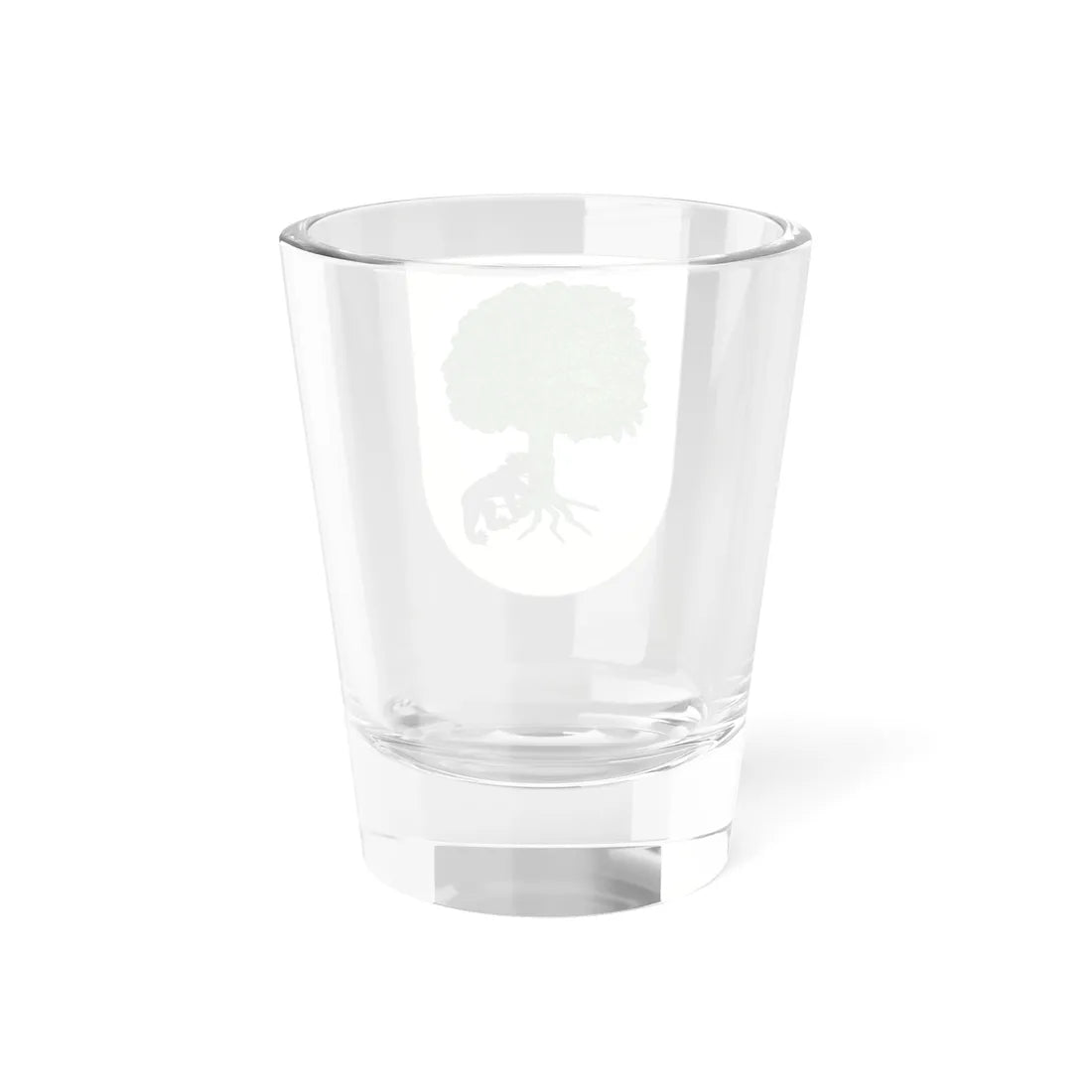 Blason Es famille Amorena Baztan (Spain) (Coat of Arms) Shot Glass 1.5oz - Go Mug Yourself
