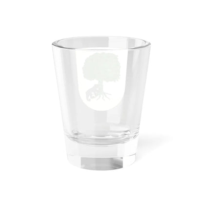 Blason Es famille Amorena Baztan (Spain) (Coat of Arms) Shot Glass 1.5oz - Go Mug Yourself