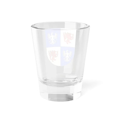 Blason Es famille Anduaga Guipuscoa (Spain) (Coat of Arms) Shot Glass 1.5oz - Go Mug Yourself