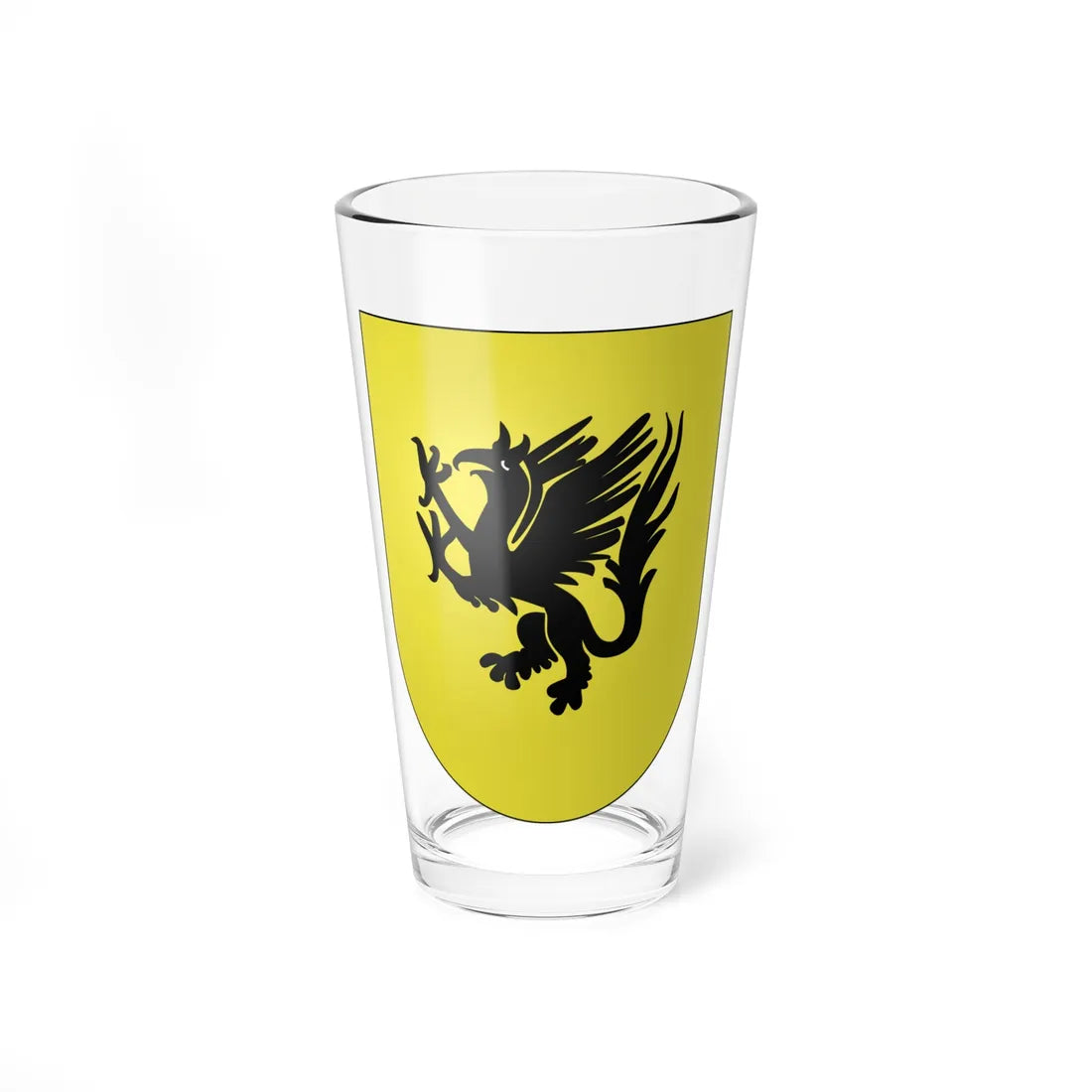 Blason Es famille Aoiz Navarre (Spain) (Coat of Arms) Pint Glass 16oz 16oz - Go Mug Yourself