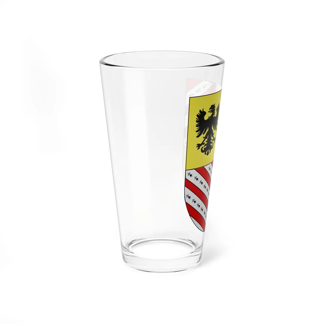 Blason Es famille Aoiz Pampelune (Spain) (Coat of Arms) Pint Glass 16oz - Go Mug Yourself