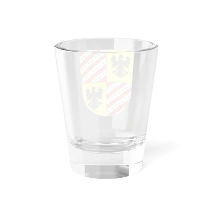 Blason Es famille Aoiz Pampelune (Spain) (Coat of Arms) Shot Glass 1.5oz - Go Mug Yourself