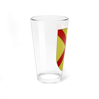 Blason Es famille Apalategui Guipuscoa (Spain) (Coat of Arms) Pint Glass 16oz - Go Mug Yourself