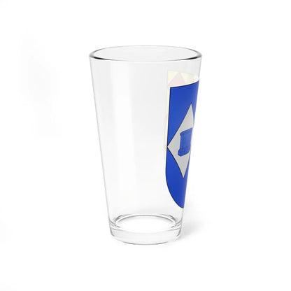 Blason Es famille Aramburu Irun (Spain) (Coat of Arms) Pint Glass 16oz - Go Mug Yourself