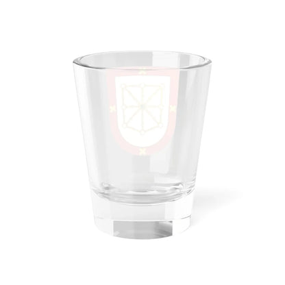 Blason Es famille Arlegui Navarre (Spain) (Coat of Arms) Shot Glass 1.5oz - Go Mug Yourself