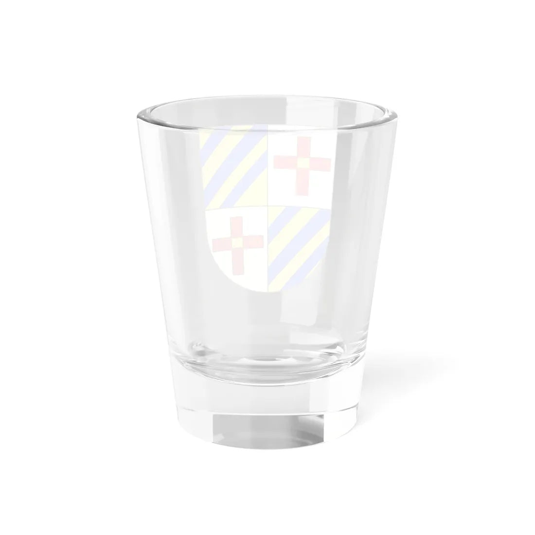 Blason Es famille Arrayoz Baztan (Spain) (Coat of Arms) Shot Glass 1.5oz - Go Mug Yourself