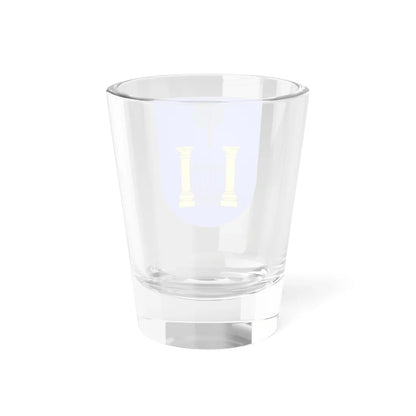 Blason Es famille Arroniz Navarre (Spain) (Coat of Arms) Shot Glass 1.5oz - Go Mug Yourself