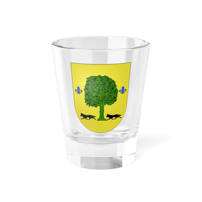 Blason Es famille Arrue Segura (Spain) (Coat of Arms) Shot Glass 1.5oz 1.5oz - Go Mug Yourself