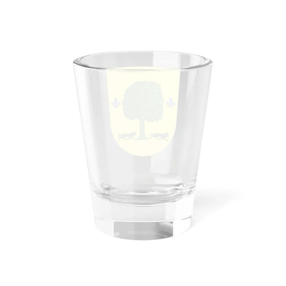 Blason Es famille Arrue Segura (Spain) (Coat of Arms) Shot Glass 1.5oz - Go Mug Yourself