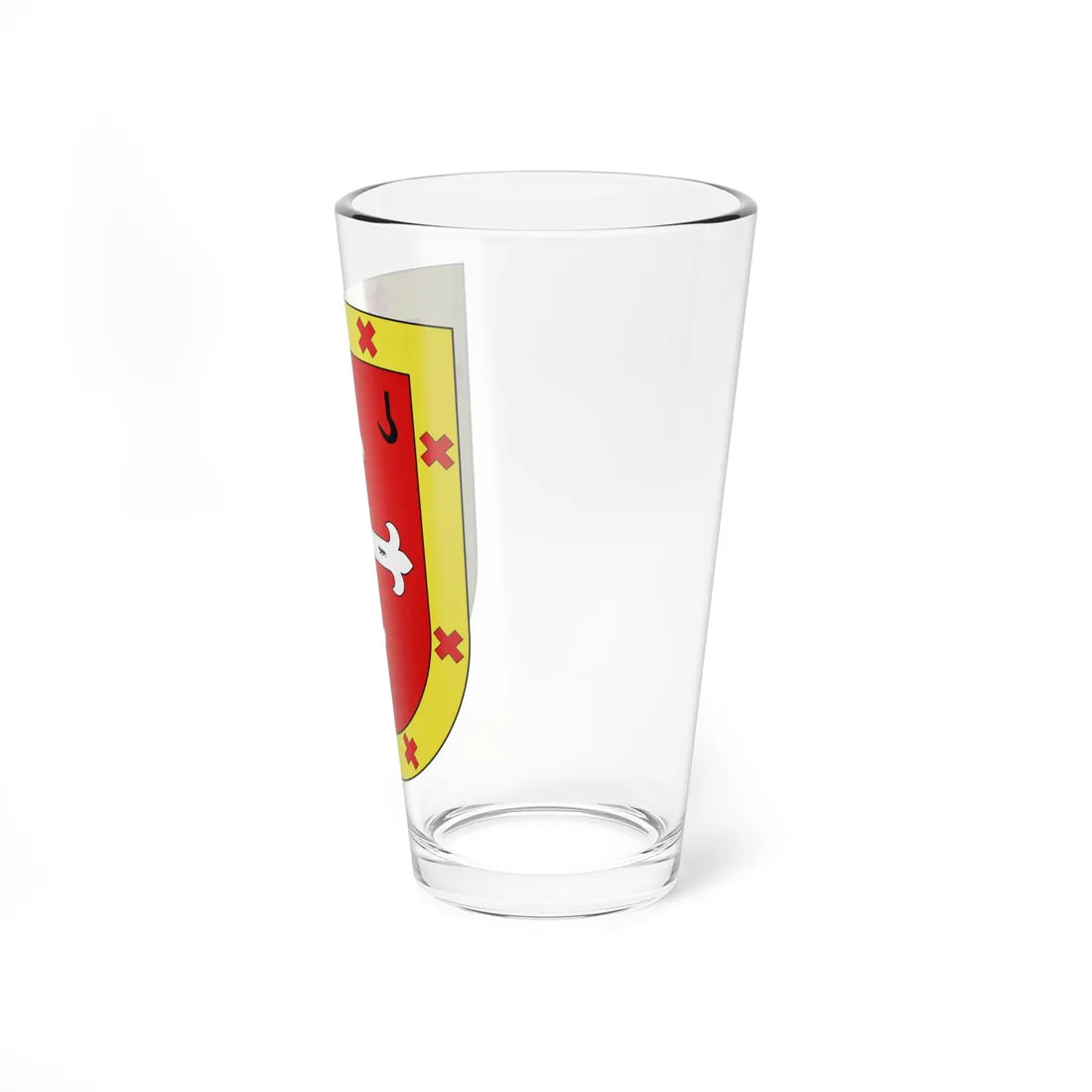 Blason Es famille Arrupe Irun (Spain) (Coat of Arms) Pint Glass 16oz - Go Mug Yourself