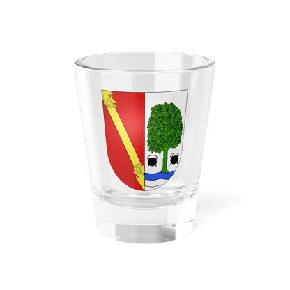 Blason Es famille Arteaga Biscaye (Spain) (Coat of Arms) Shot Glass 1.5oz 1.5oz - Go Mug Yourself