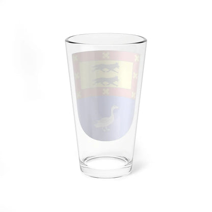 Blason Es famille Artoleta Salazar (Spain) (Coat of Arms) Pint Glass 16oz - Go Mug Yourself