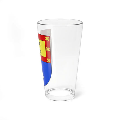 Blason Es famille Artoleta Salazar (Spain) (Coat of Arms) Pint Glass 16oz - Go Mug Yourself