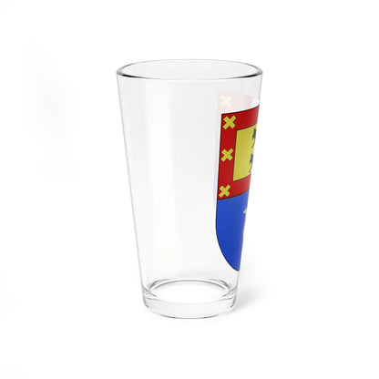 Blason Es famille Artoleta Salazar (Spain) (Coat of Arms) Pint Glass 16oz - Go Mug Yourself