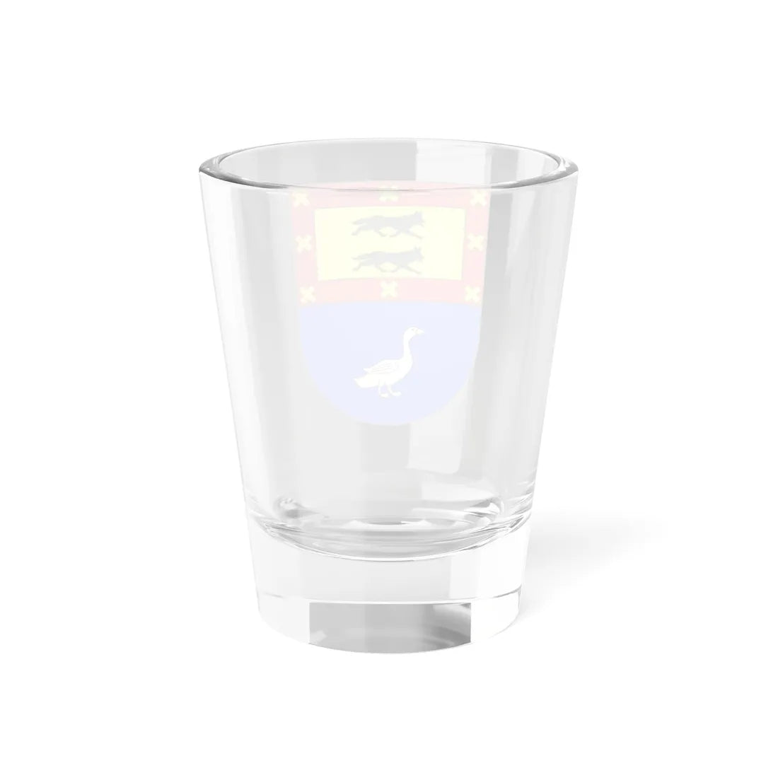 Blason Es famille Artoleta Salazar (Spain) (Coat of Arms) Shot Glass 1.5oz - Go Mug Yourself