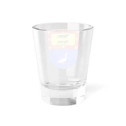 Blason Es famille Artoleta Salazar (Spain) (Coat of Arms) Shot Glass 1.5oz - Go Mug Yourself