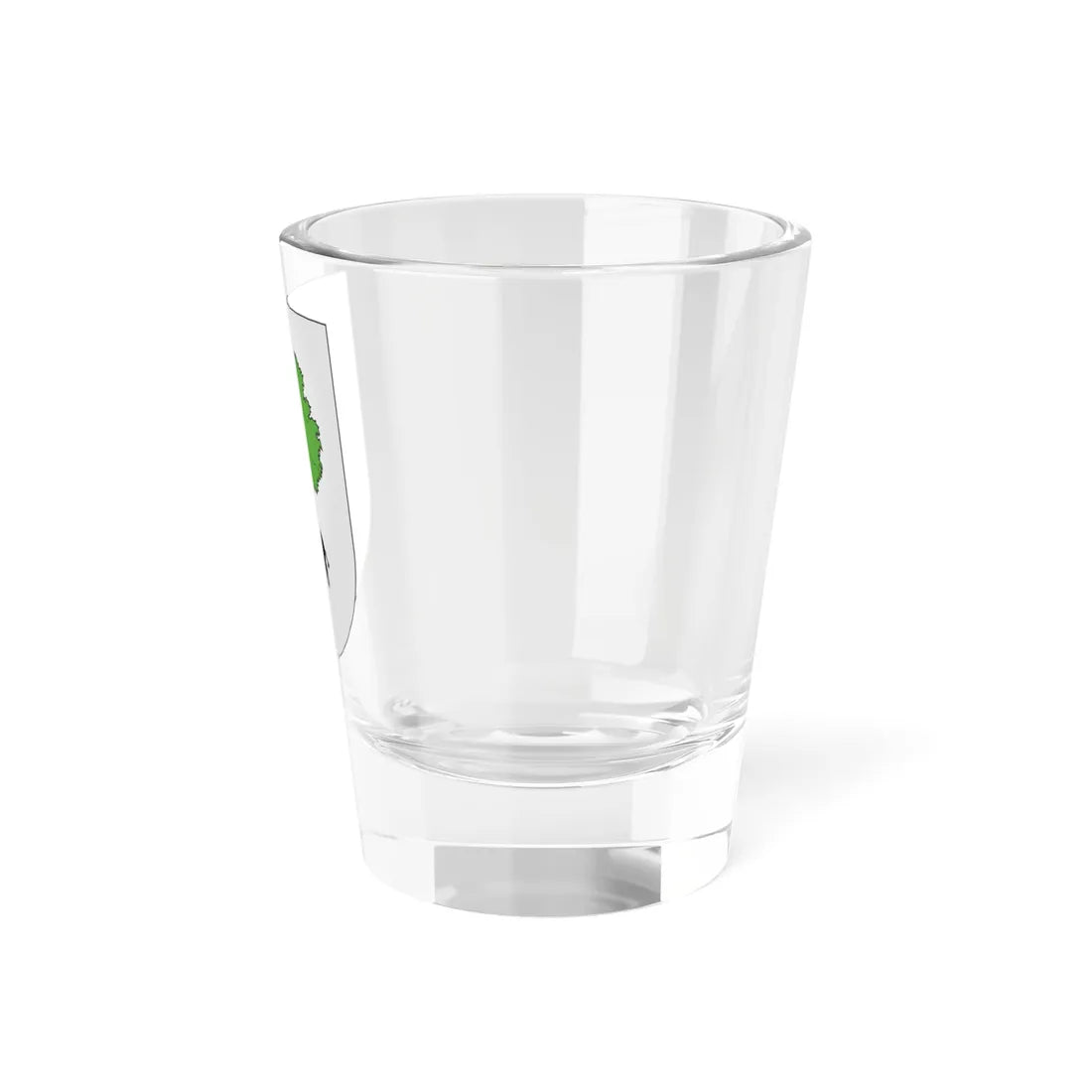 Blason Es famille Atxega Guipuscoa (Spain) (Coat of Arms) Shot Glass 1.5oz - Go Mug Yourself