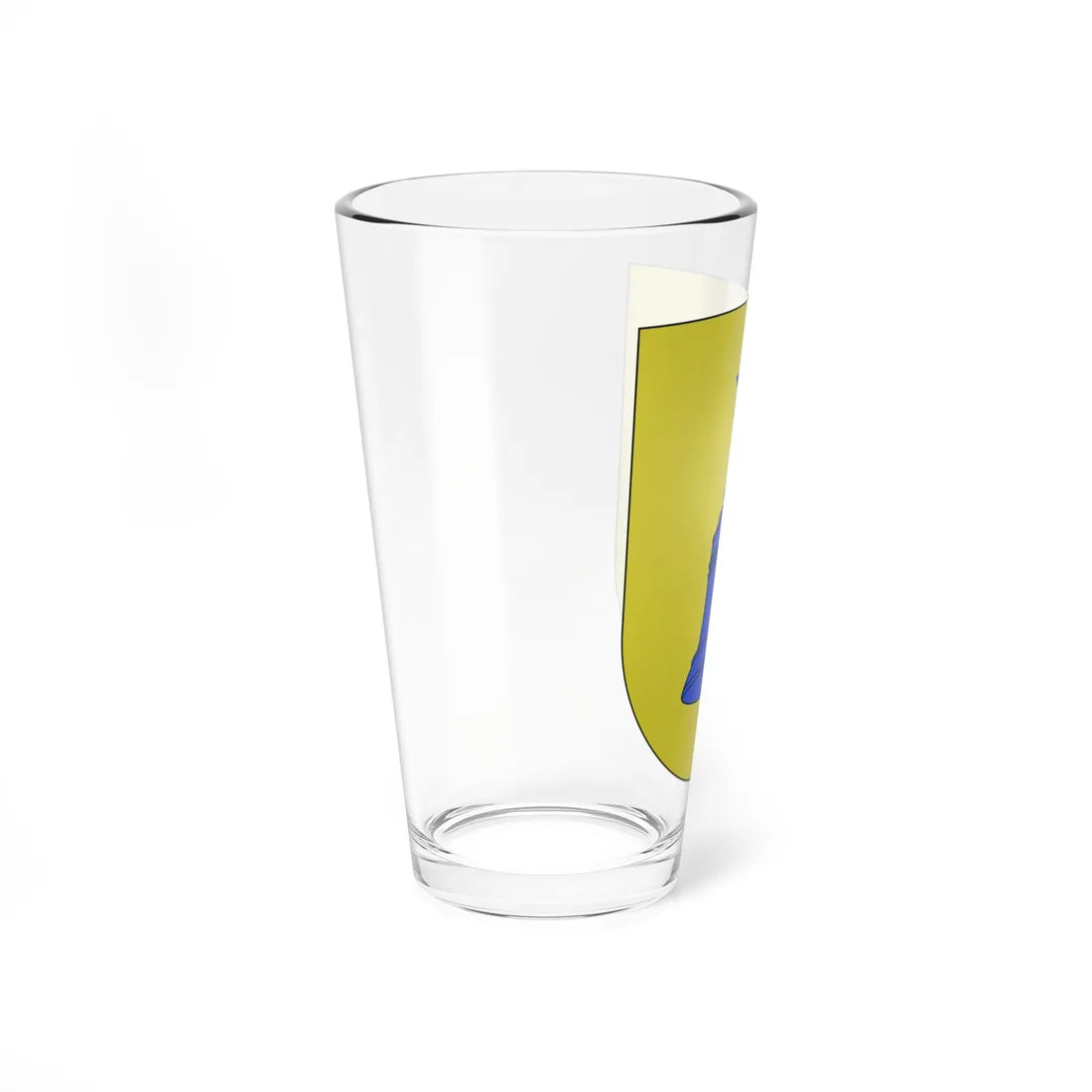 Blason Es famille Aurela Fontarrabie (Spain) (Coat of Arms) Pint Glass 16oz - Go Mug Yourself