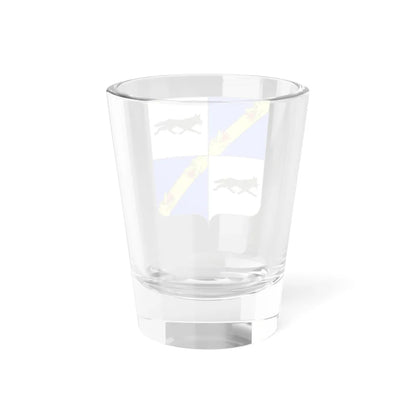 Blason Es famille Ayalde Guipuscoa (Spain) (Coat of Arms) Shot Glass 1.5oz - Go Mug Yourself