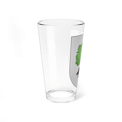 Blason Es famille Ayaldeburu Guipuscoa (Spain) (Coat of Arms) Pint Glass 16oz - Go Mug Yourself