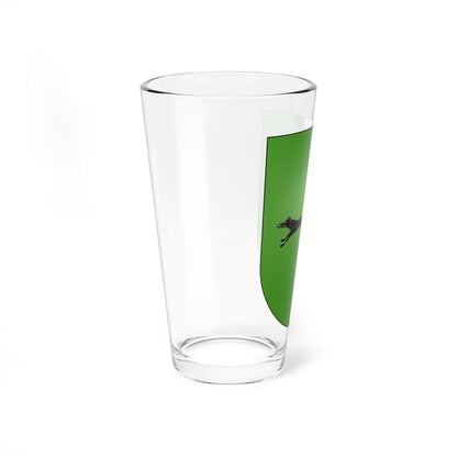 Blason Es famille Ayete Donostia (Spain) (Coat of Arms) Pint Glass 16oz - Go Mug Yourself