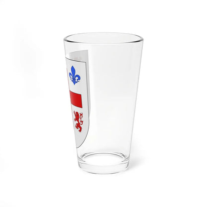 Blason Es famille Azagra Navarre (Spain) (Coat of Arms) Pint Glass 16oz - Go Mug Yourself