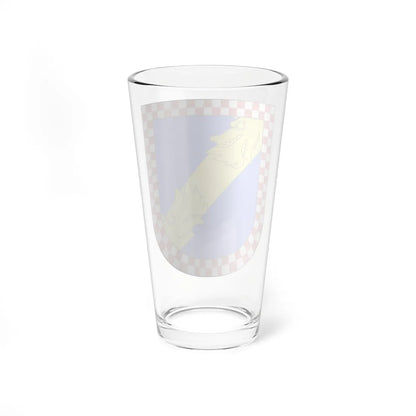 Blason Es famille Azcue Fontarrabie (Spain) (Coat of Arms) Pint Glass 16oz - Go Mug Yourself