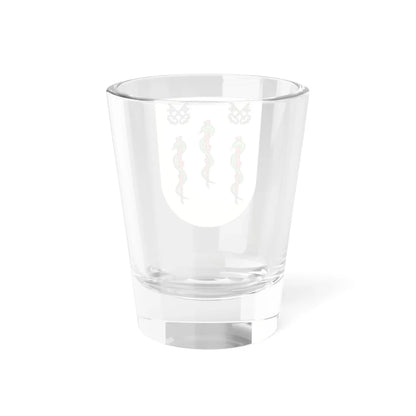 Blason Es famille Azteazu Guipuscoa (Spain) (Coat of Arms) Shot Glass 1.5oz - Go Mug Yourself