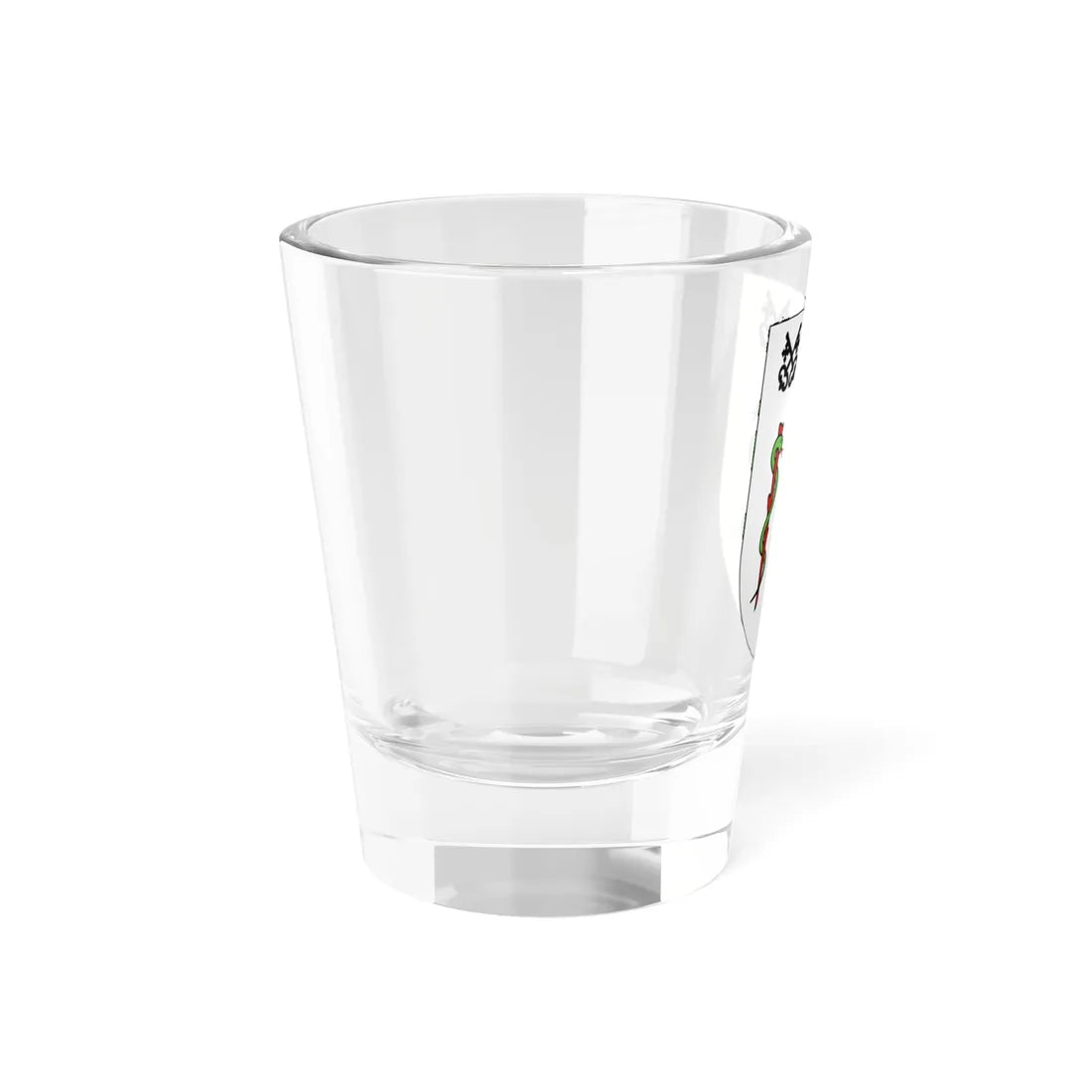 Blason Es famille Azteazu Guipuscoa (Spain) (Coat of Arms) Shot Glass 1.5oz - Go Mug Yourself