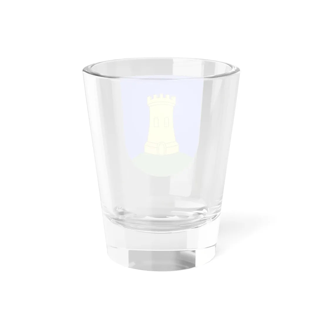 Blason Es famille Balenciaga Azkoitia (Spain) (Coat of Arms) Shot Glass 1.5oz - Go Mug Yourself