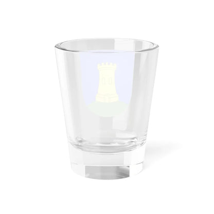 Blason Es famille Balenciaga Azkoitia (Spain) (Coat of Arms) Shot Glass 1.5oz - Go Mug Yourself
