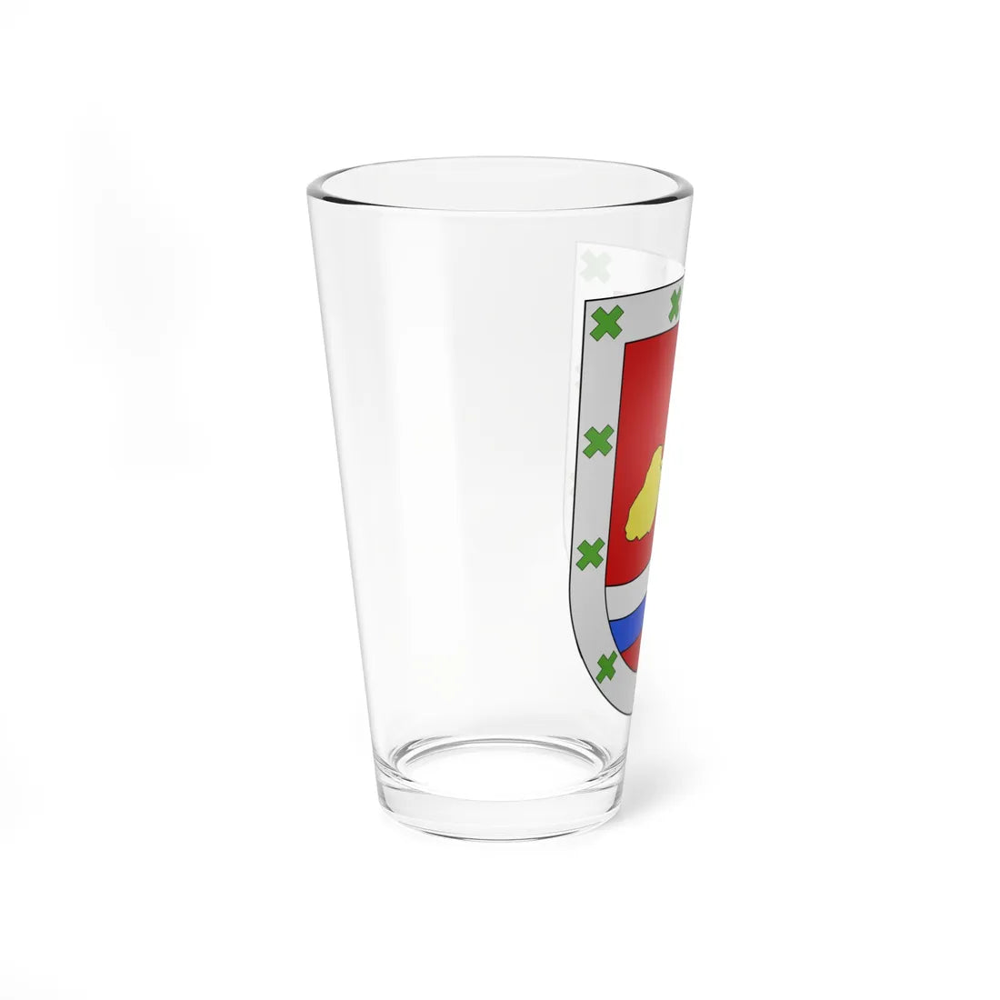 Blason Es famille Barrecheguren Alava (Spain) (Coat of Arms) Pint Glass 16oz - Go Mug Yourself