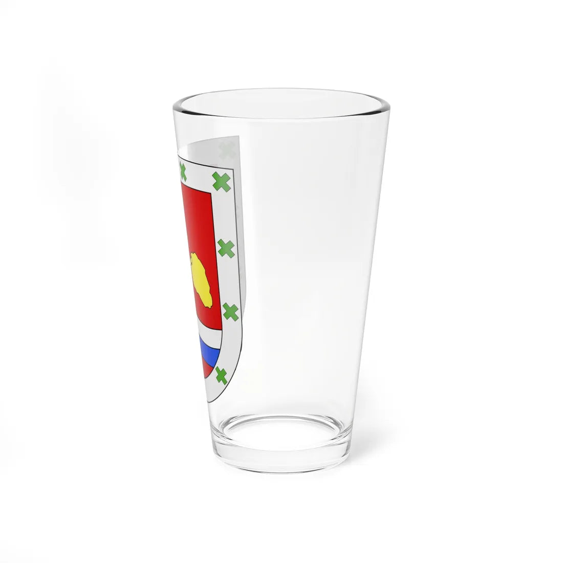 Blason Es famille Barrecheguren Alava (Spain) (Coat of Arms) Pint Glass 16oz - Go Mug Yourself