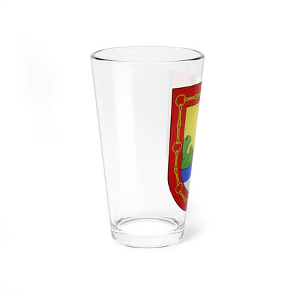 Blason Es famille Basauri Guipuscoa (Spain) (Coat of Arms) Pint Glass 16oz - Go Mug Yourself