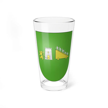 Blason Es famille Bastida Alava (Spain) (Coat of Arms) Pint Glass 16oz 16oz - Go Mug Yourself