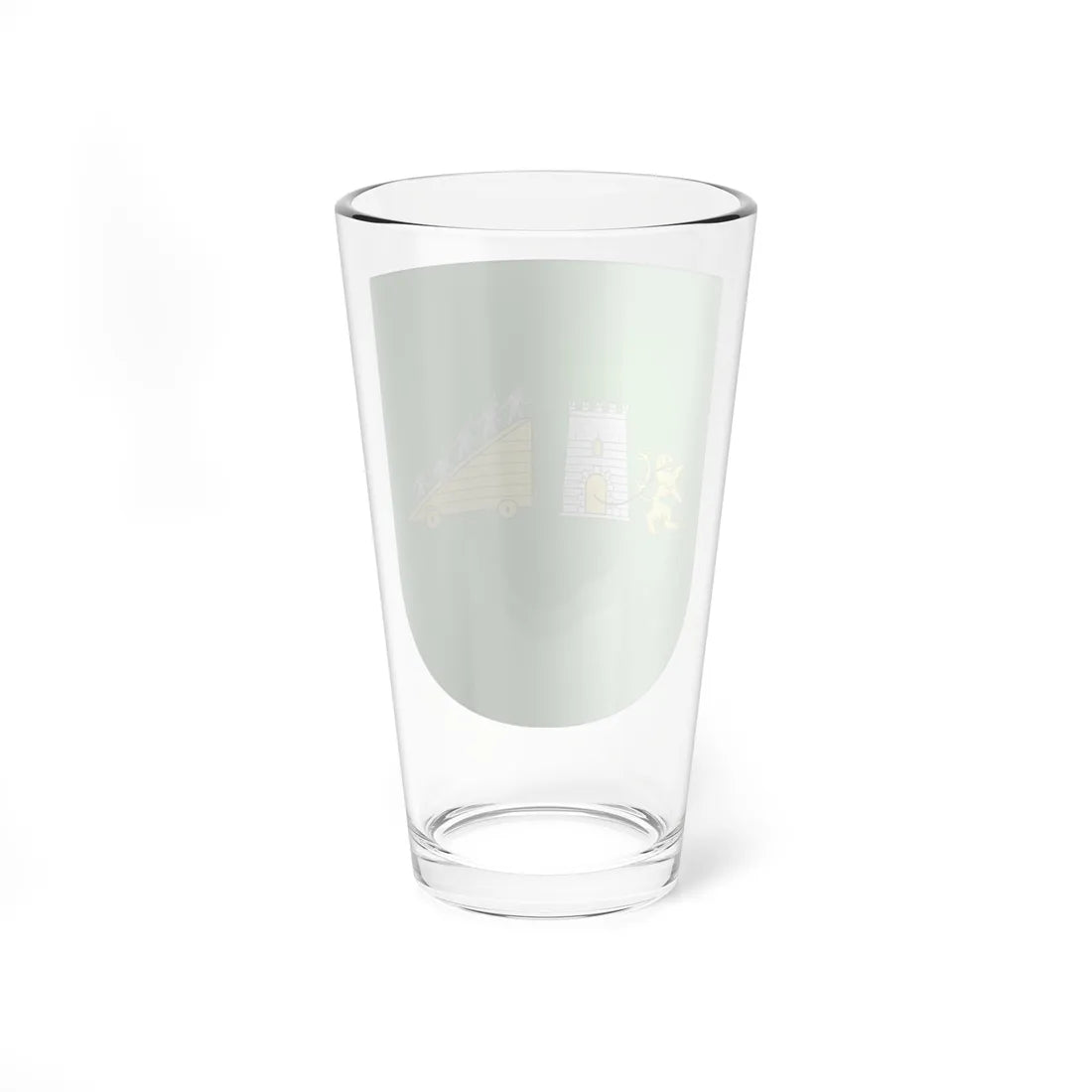 Blason Es famille Bastida Alava (Spain) (Coat of Arms) Pint Glass 16oz - Go Mug Yourself